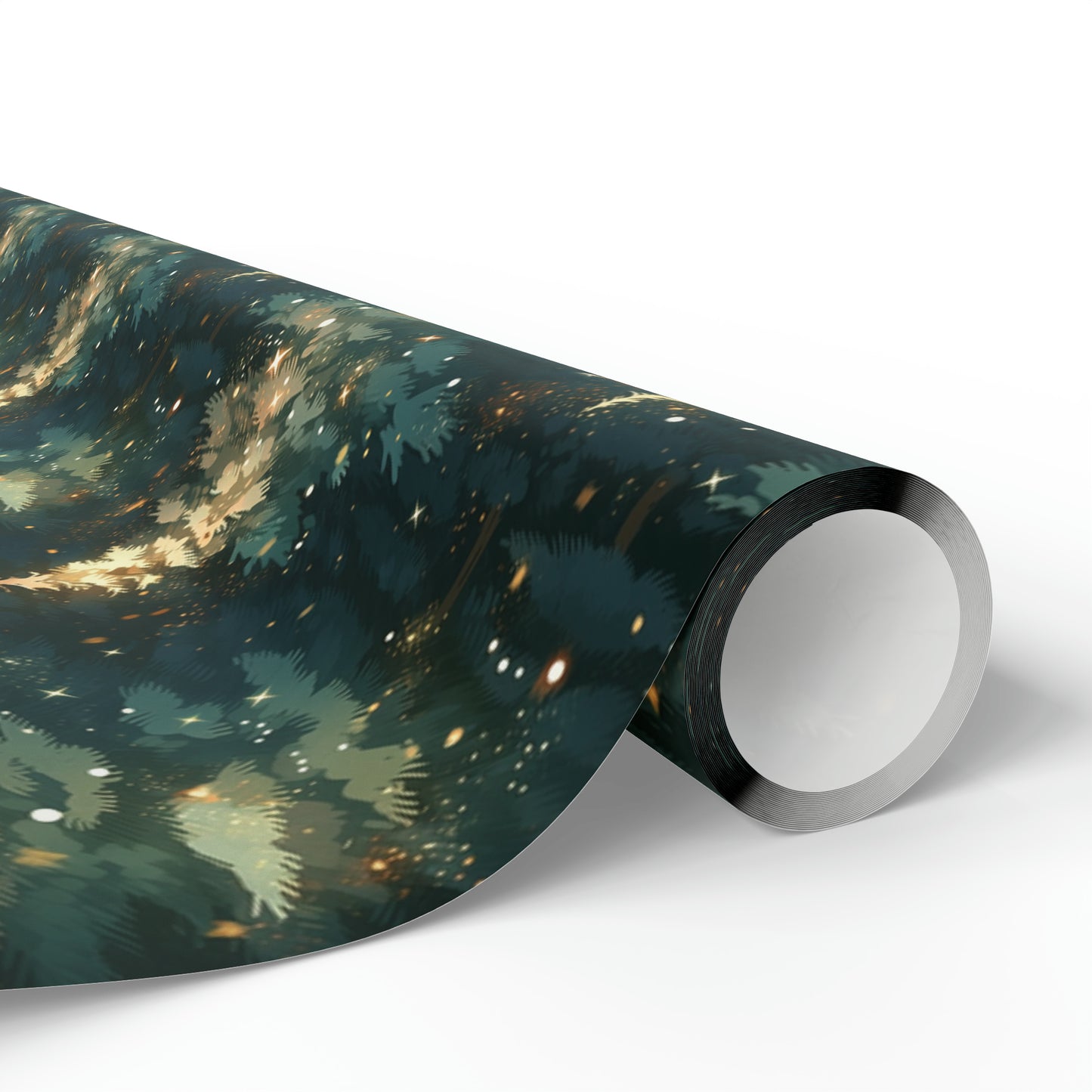 Twinkling Trees Wrapping Papers
