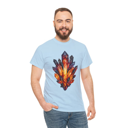 Volcanic Crystal Cluster Unisex Heavy Cotton Tee