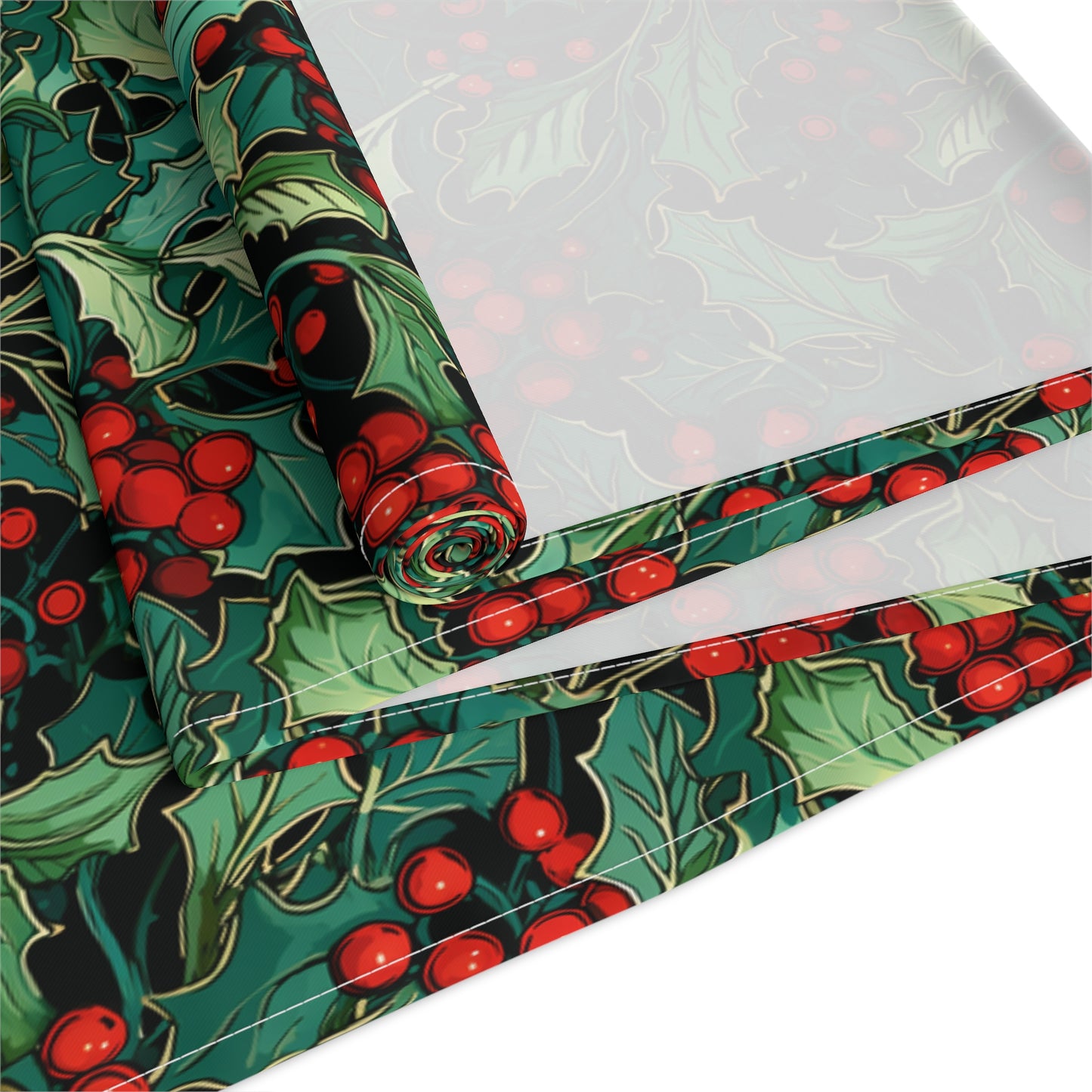 Holly Table Runner (Cotton, Poly)