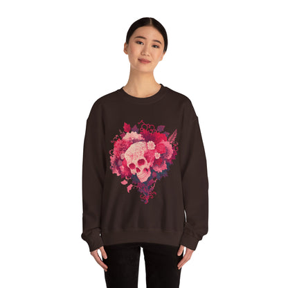 Skull Bouquet Unisex Heavy Blend™ Crewneck Sweatshirt