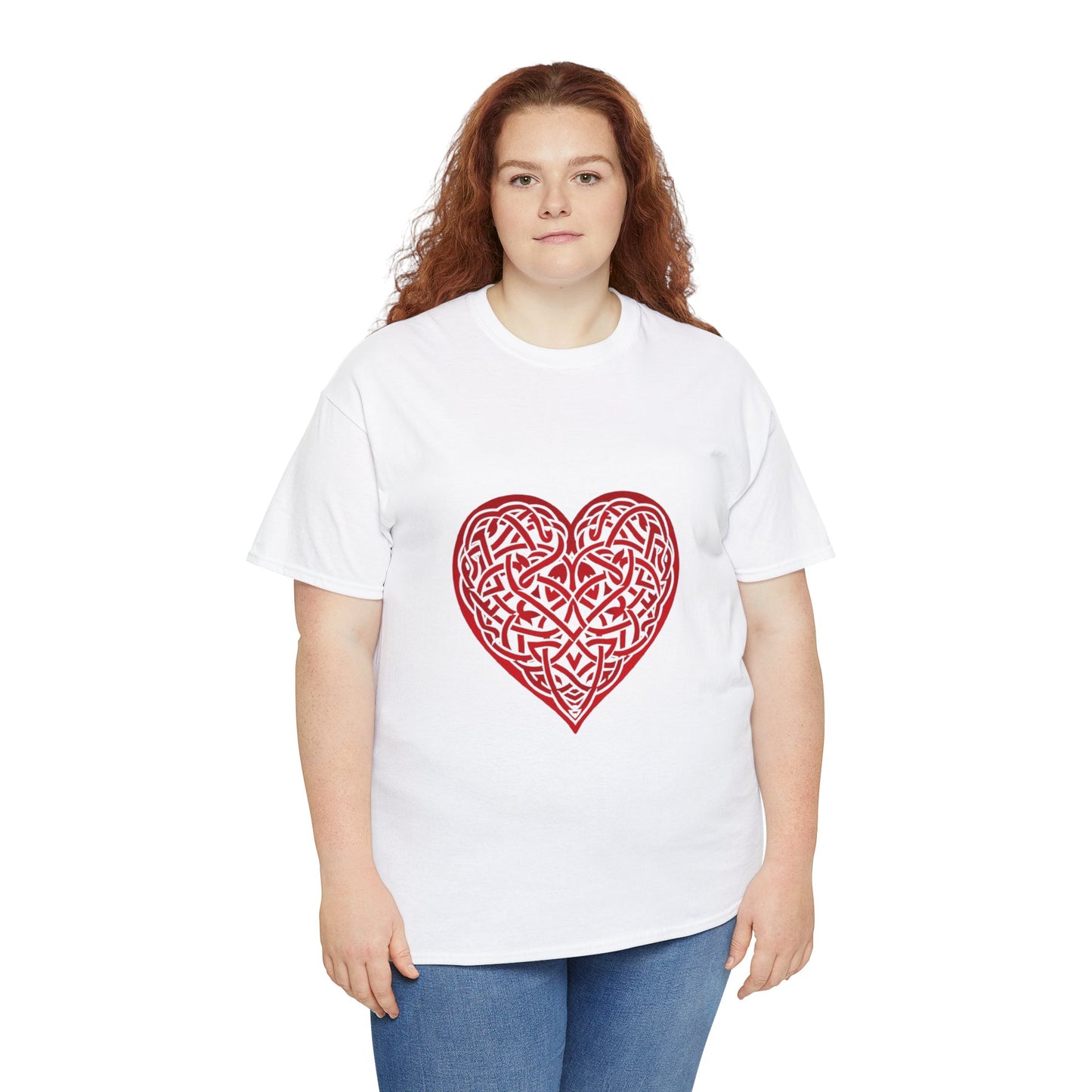 Celtic Heart Unisex Heavy Cotton Tee