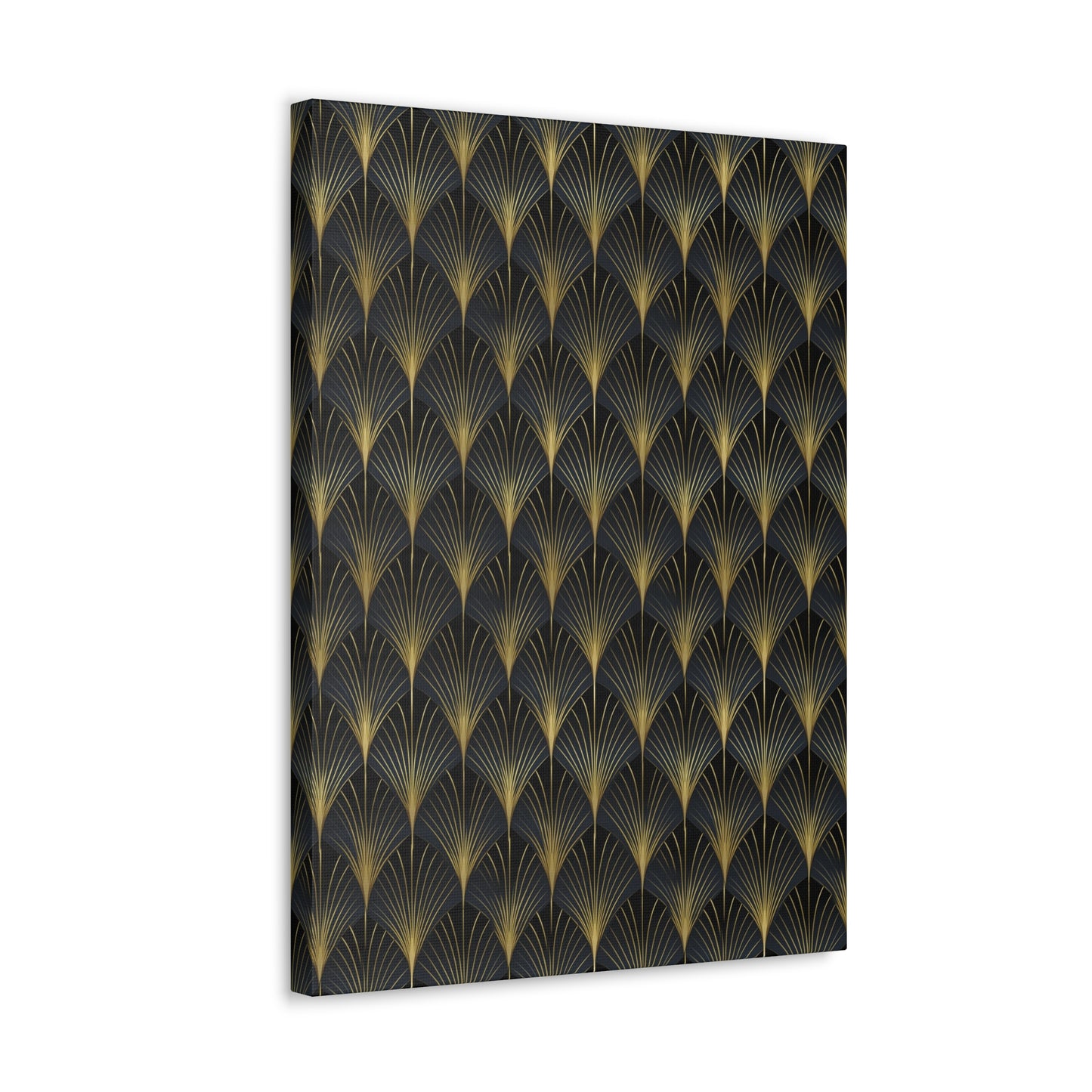 Art Deco Fans Canvas Gallery Wrap