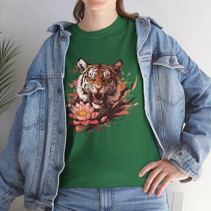 Lotus Tiger Unisex Heavy Cotton Tee