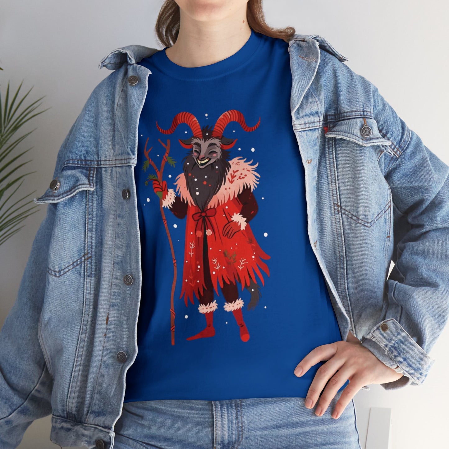 Merry Krampus Unisex Heavy Cotton Tee