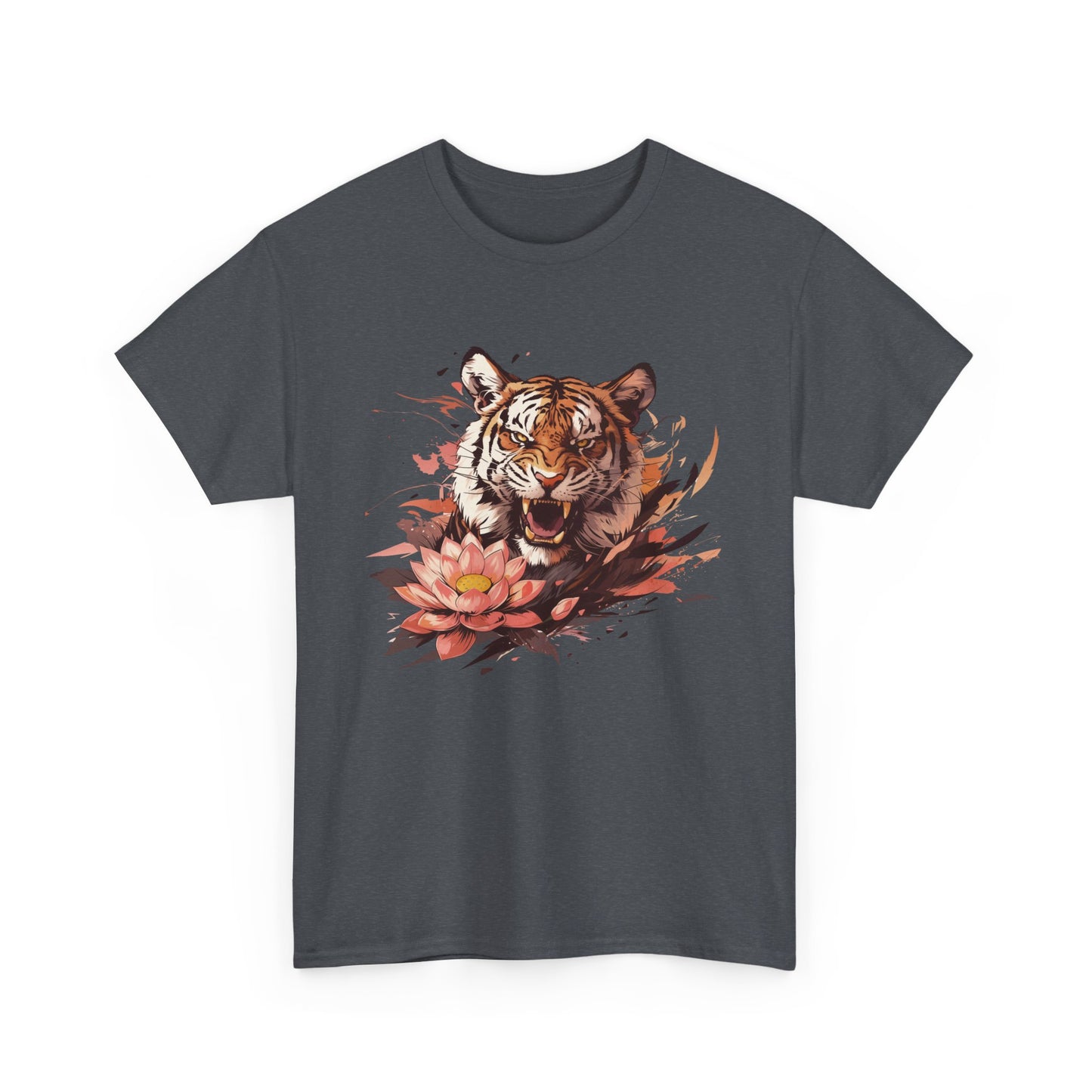Lotus Tiger Unisex Heavy Cotton Tee