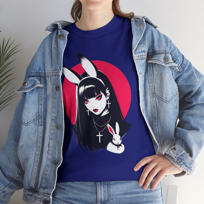 Vampire Bunny Unisex Heavy Cotton Tee