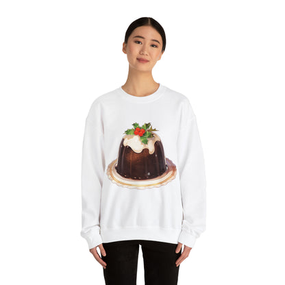Christmas Pudding Unisex Heavy Blend™ Crewneck Sweatshirt