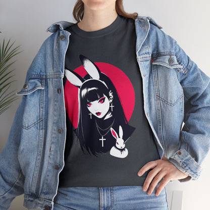 Vampire Bunny Unisex Heavy Cotton Tee
