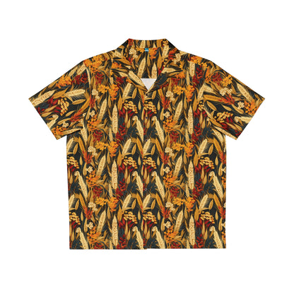 Wheat Men's Hawaiian Shirt (AOP)