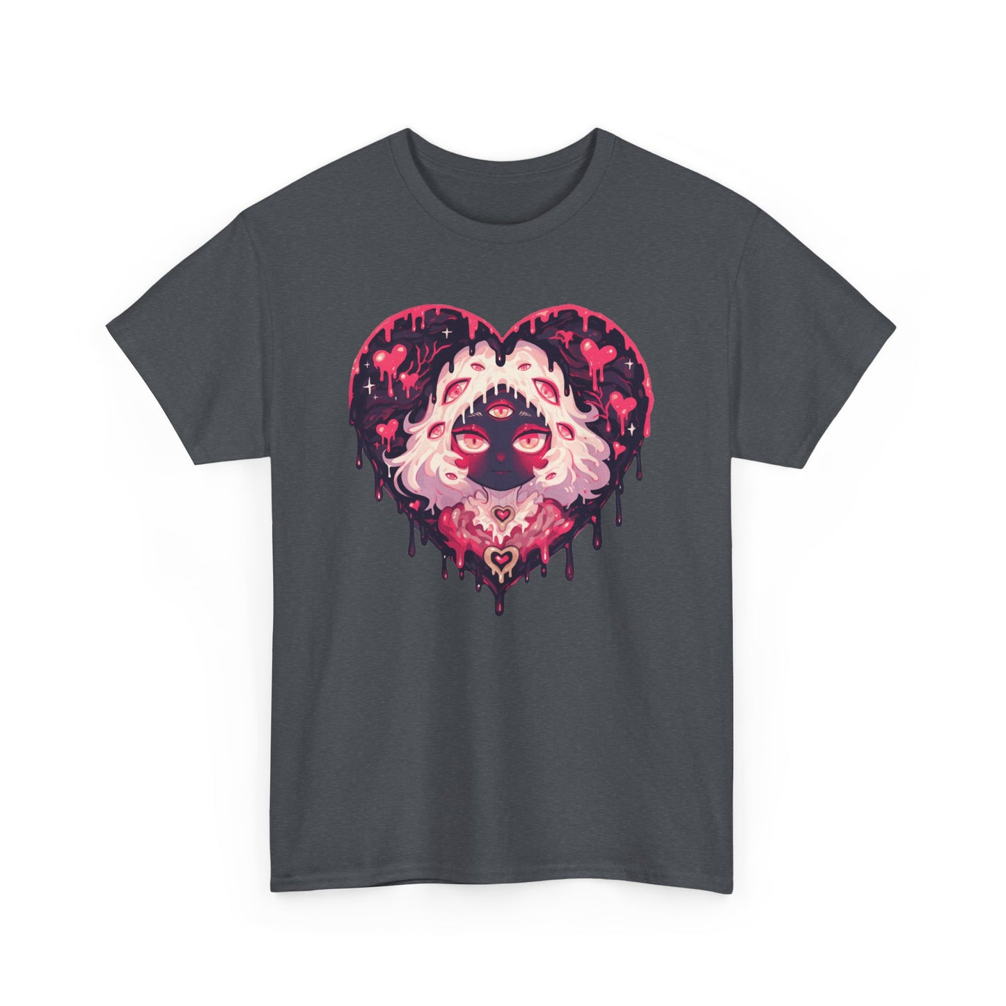 Melty Heart Unisex Heavy Cotton Tee
