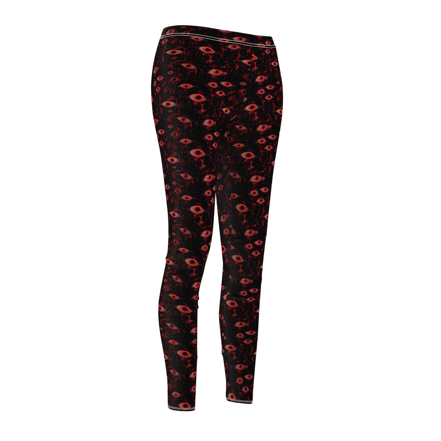 Watcher Women's Cut & Sew Casual Leggings (AOP)