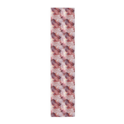 Rose Gold Marble Table Runner (Cotton, Poly)