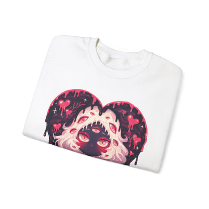 Melty Heart Unisex Heavy Blend™ Crewneck Sweatshirt