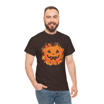 Jack-O-Lantern Unisex Heavy Cotton Tee