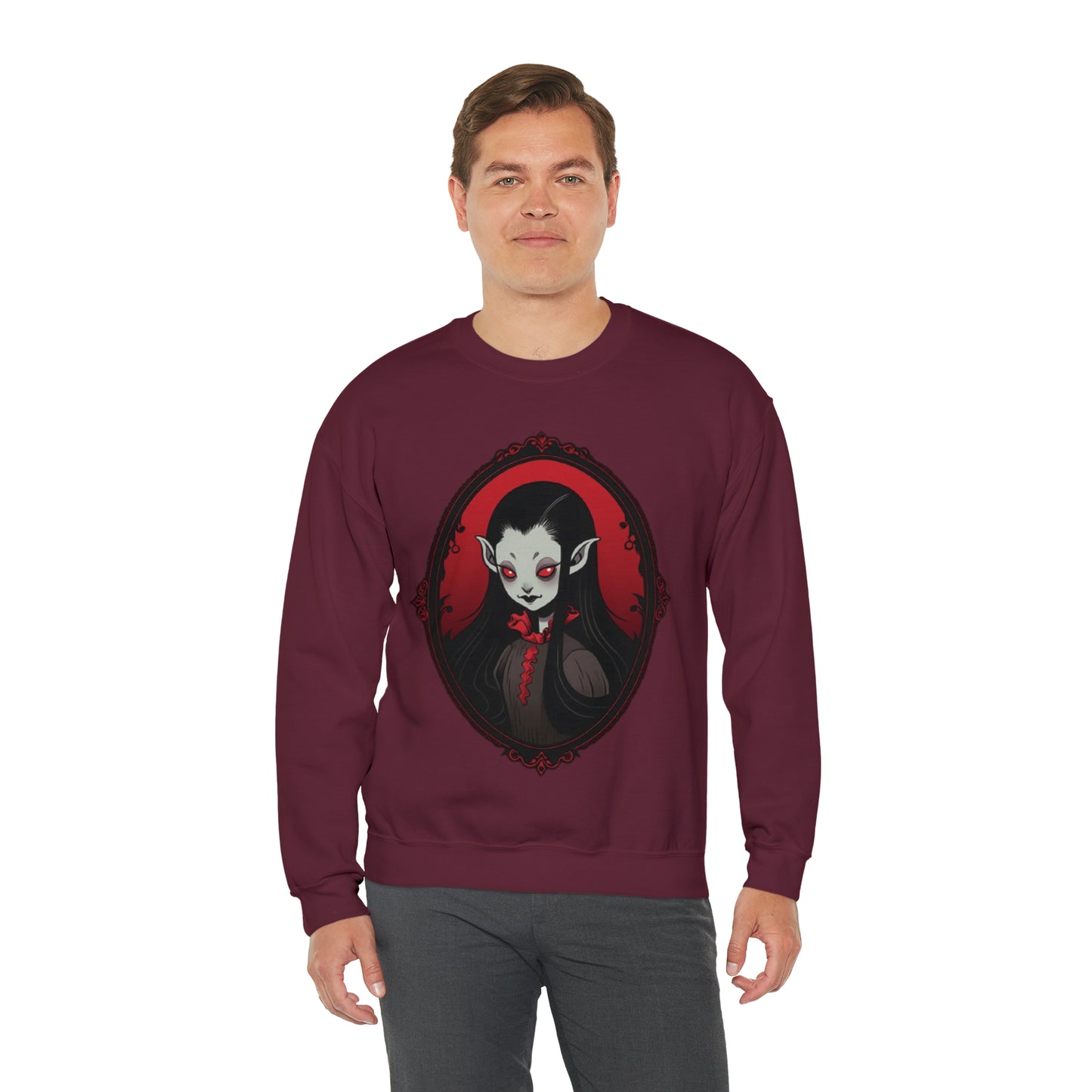 Cameo Vamp Unisex Heavy Blend™ Crewneck Sweatshirt