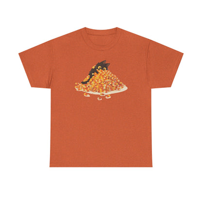 Candy Corn Cat Unisex Heavy Cotton Tee
