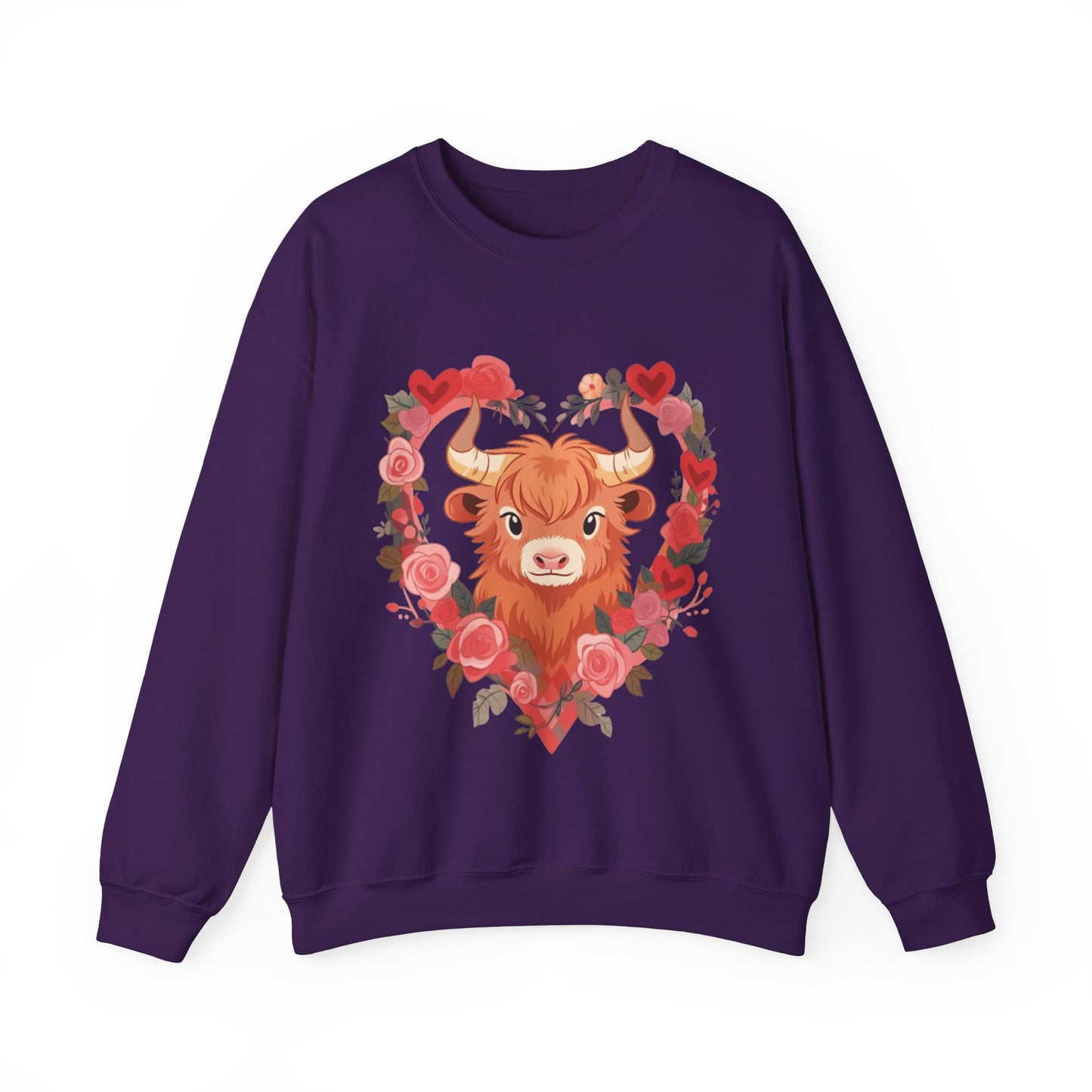 Moo Moo Love Unisex Heavy Blend™ Crewneck Sweatshirt