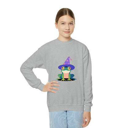 Wizard Frog Youth Crewneck Sweatshirt