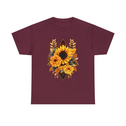Sunflowers Unisex Heavy Cotton Tee