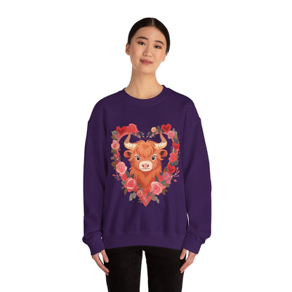 Moo Moo Love Unisex Heavy Blend™ Crewneck Sweatshirt