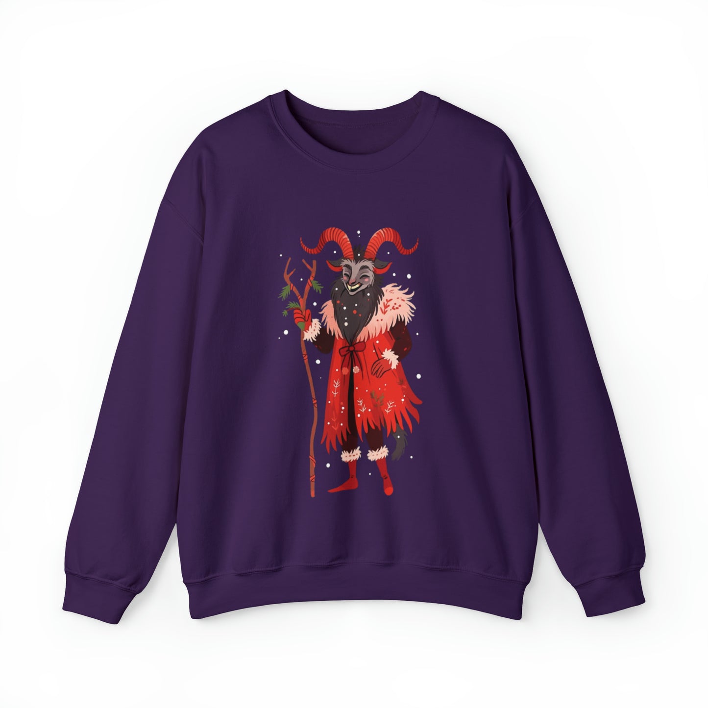 Merry Krampus Unisex Heavy Blend™ Crewneck Sweatshirt