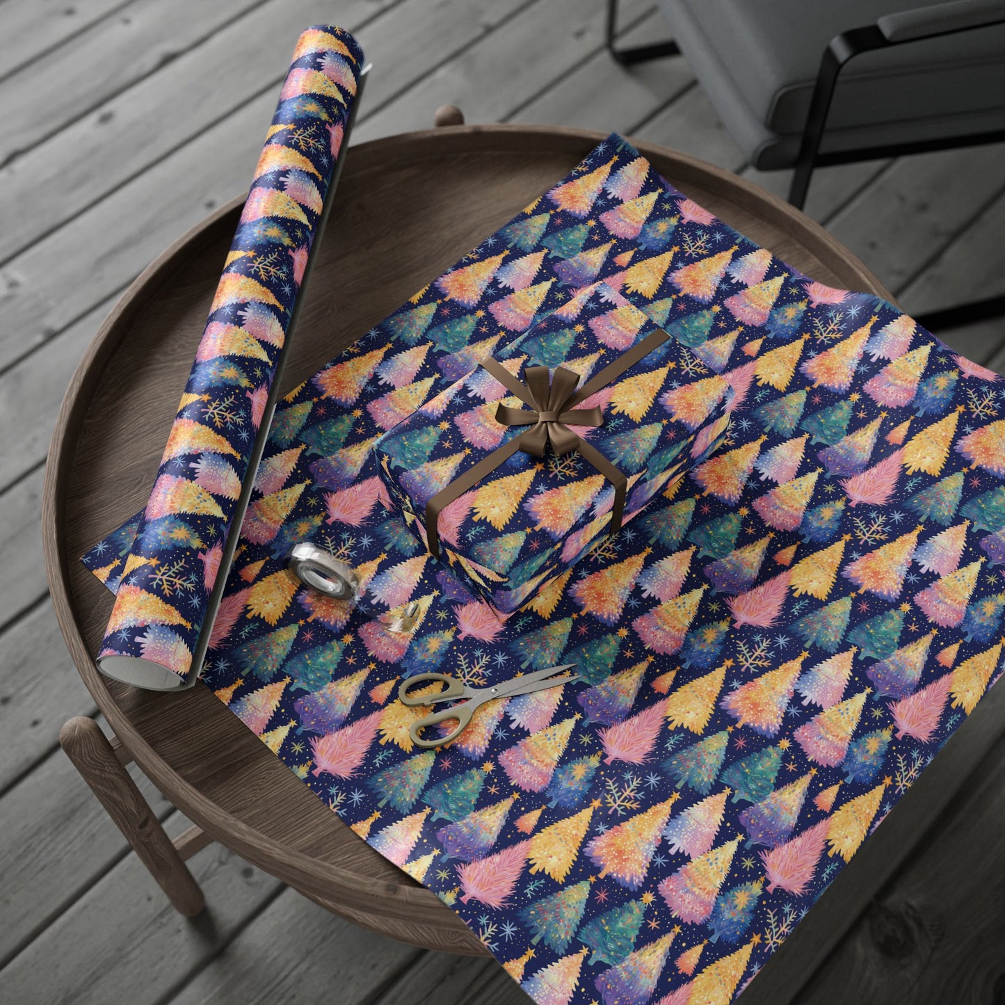 Whimsical Trees Wrapping Papers