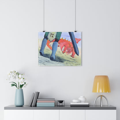 "Attack of Opportunity" - acrylic art print