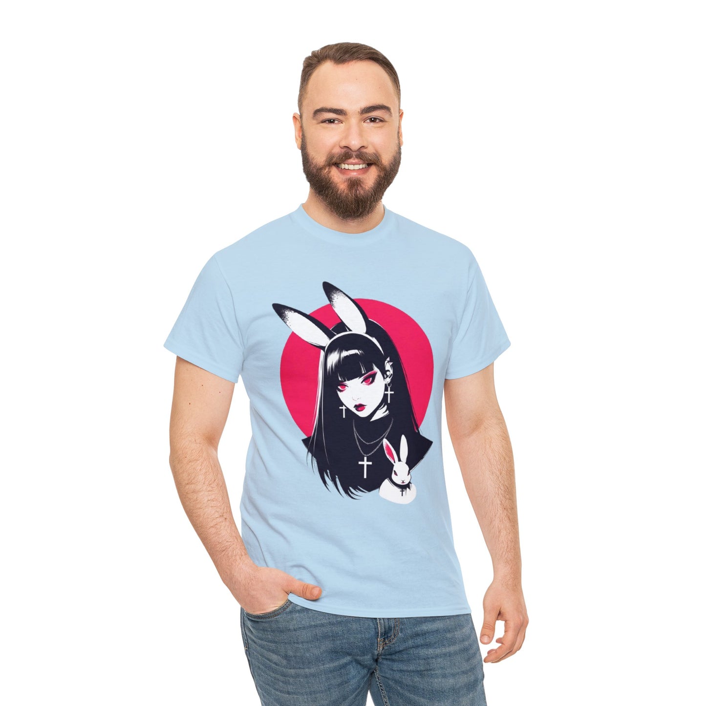 Vampire Bunny Unisex Heavy Cotton Tee