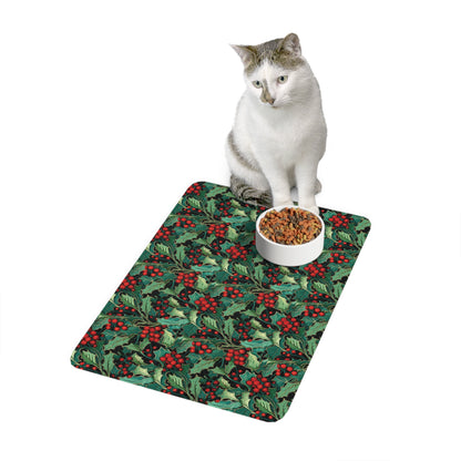 Holly Pet Food Mat (12x18)