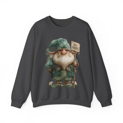 Grumpy Elf Unisex Heavy Blend™ Crewneck Sweatshirt