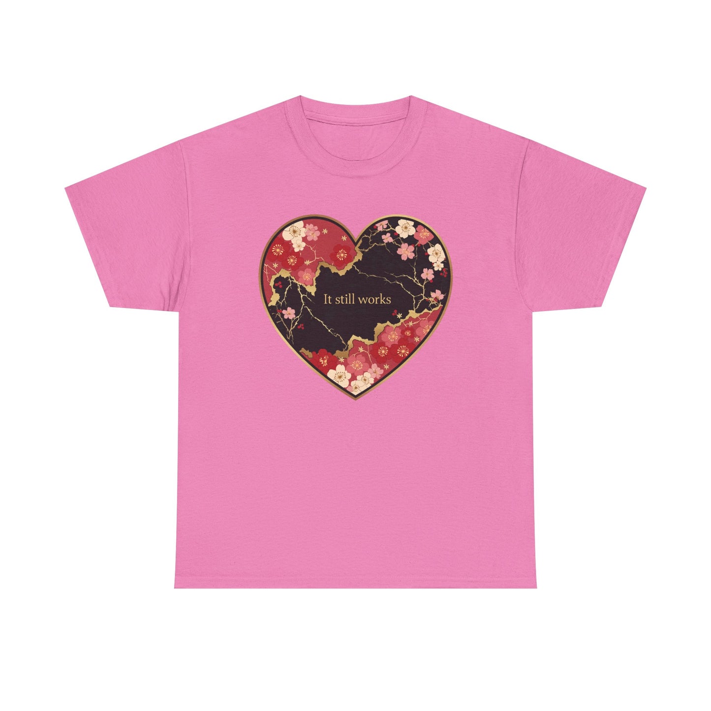 Kintsugi Heart Unisex Heavy Cotton Tee