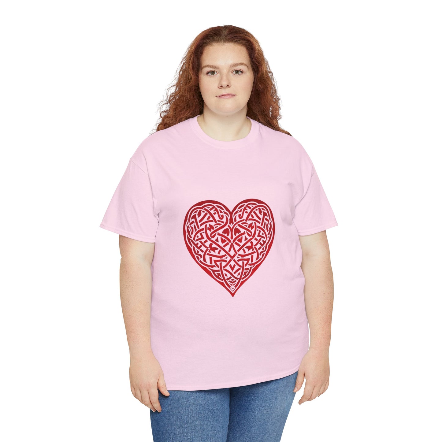 Celtic Heart Unisex Heavy Cotton Tee