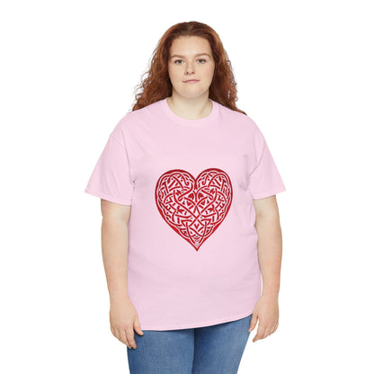 Celtic Heart Unisex Heavy Cotton Tee