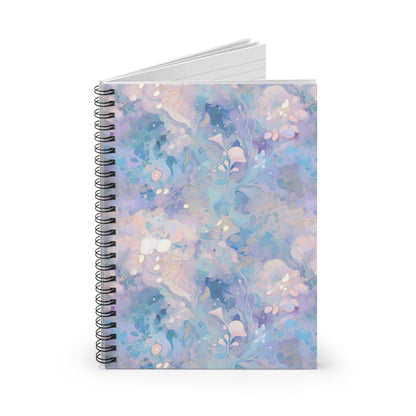 Watercolor Spiral Notebook - Ruled Line
