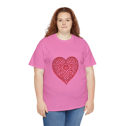 Celtic Heart Unisex Heavy Cotton Tee