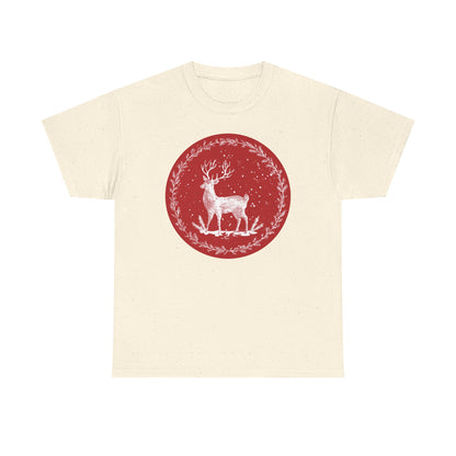 Rustic Deer Unisex Heavy Cotton Tee