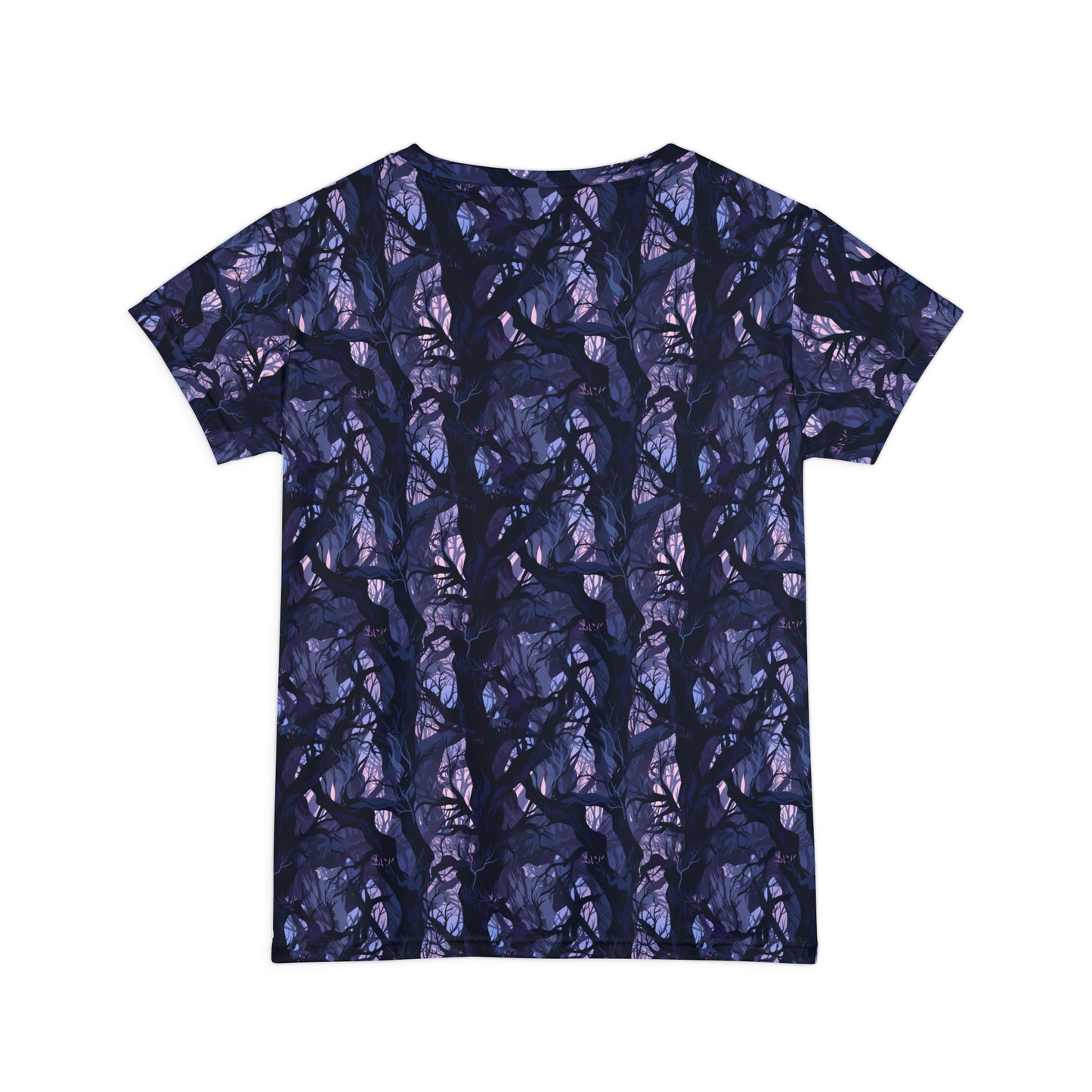 Haunted Forest Women's Short Sleeve Shirt (AOP)