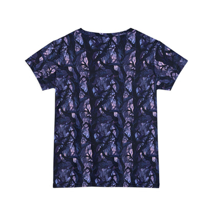 Haunted Forest Women's Short Sleeve Shirt (AOP)