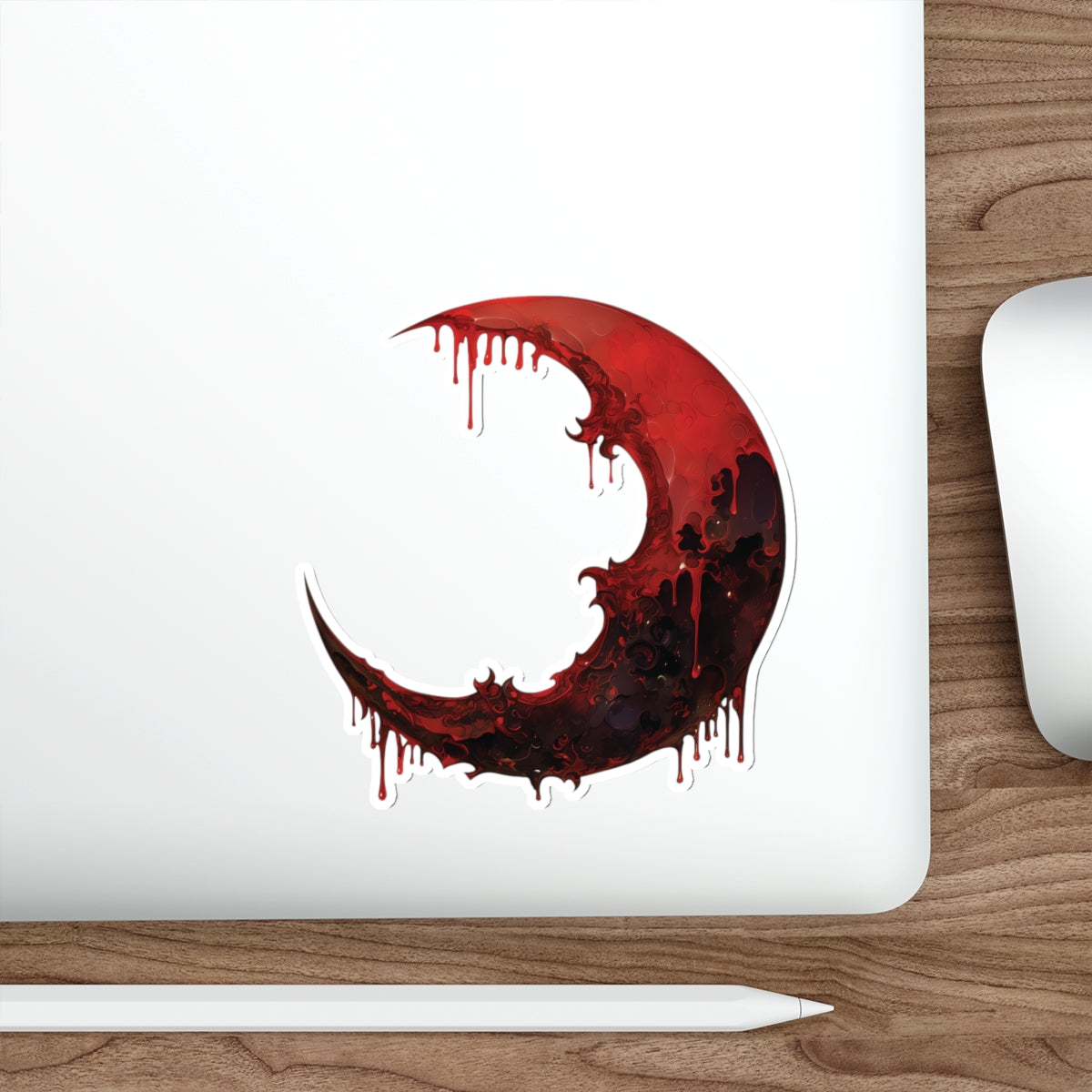 Blood Moon Die-Cut Stickers