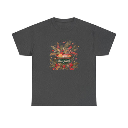 Season's Beatings (Baking) Unisex Heavy Cotton Tee