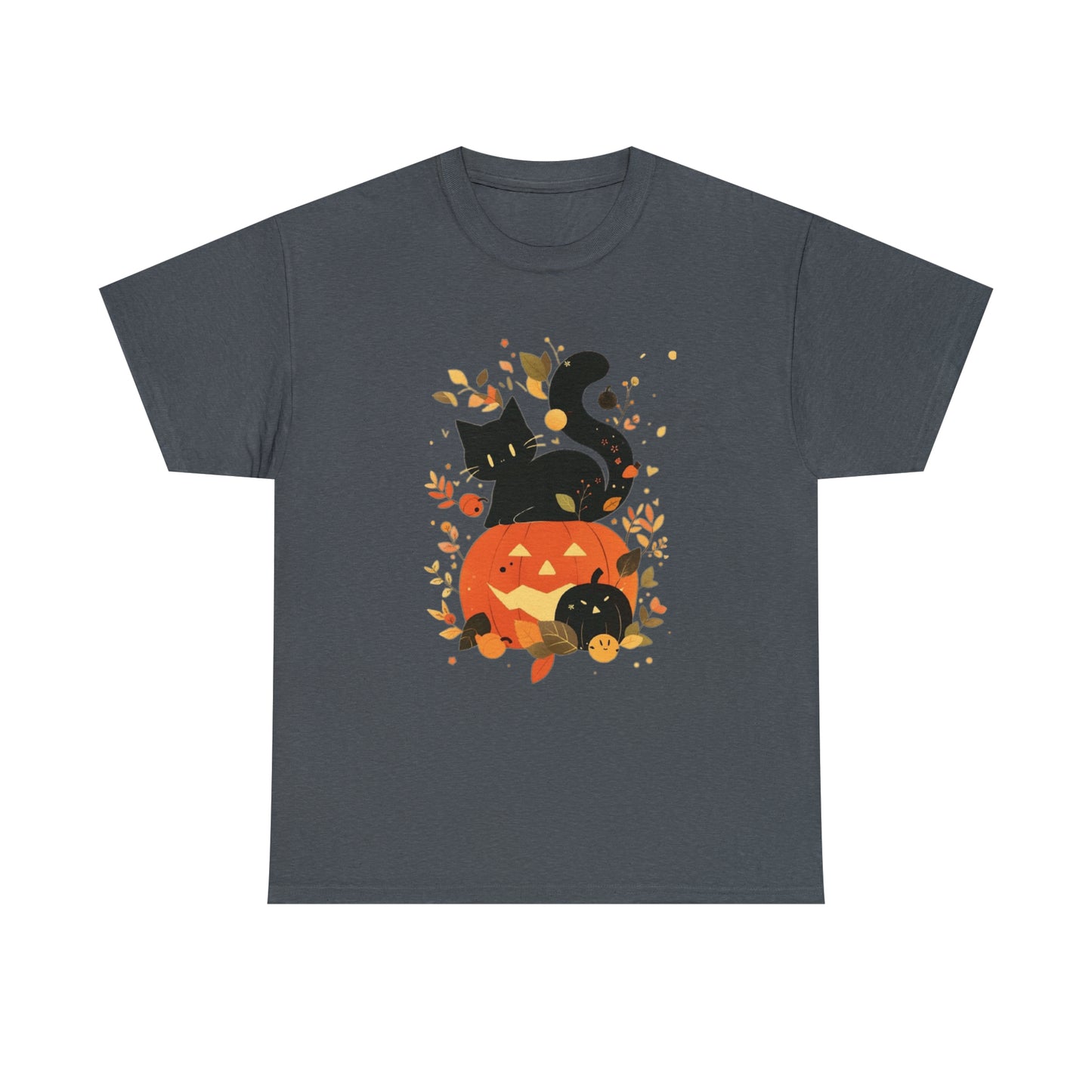 Spooky Kitty Unisex Heavy Cotton Tee