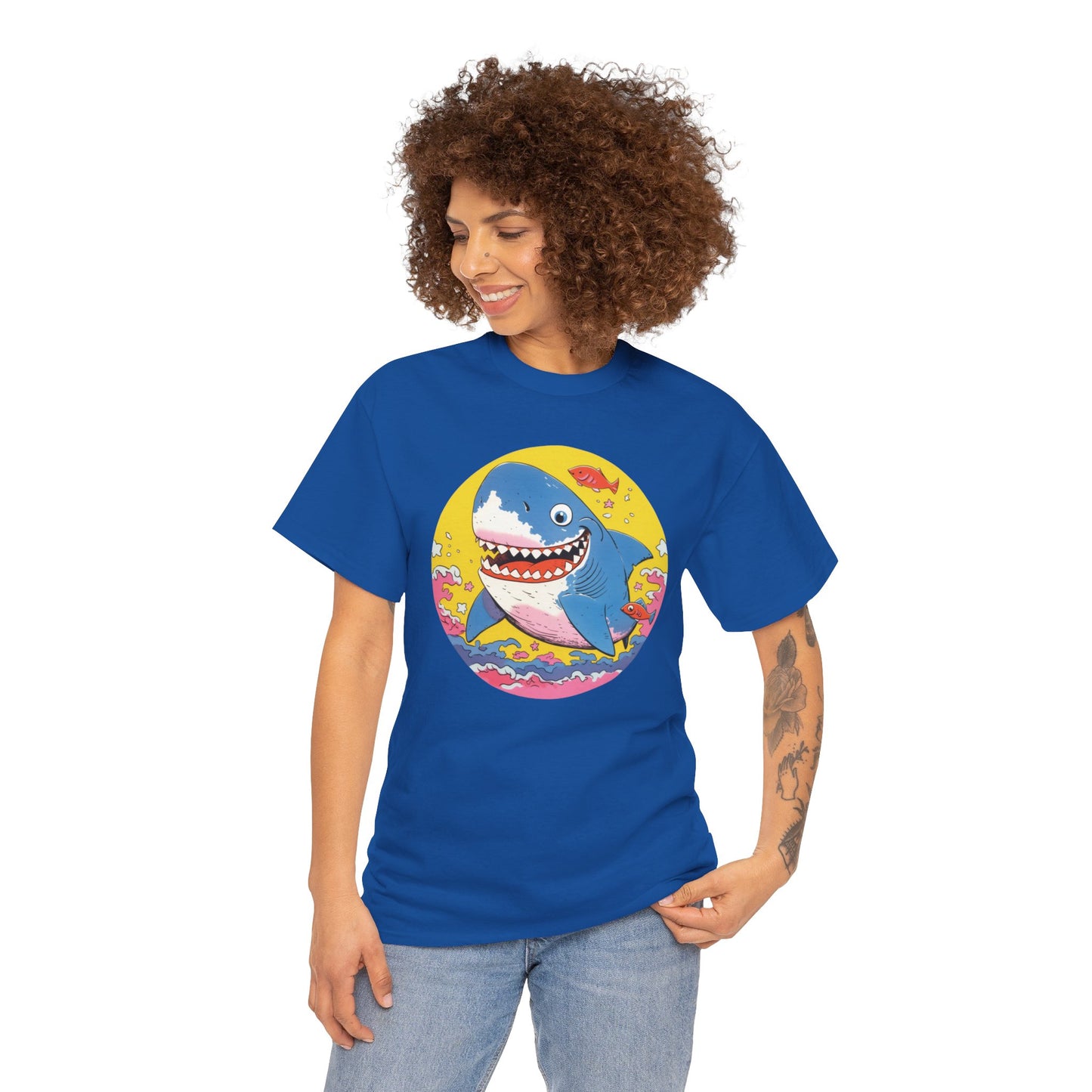 Shark Unisex Heavy Cotton Tee