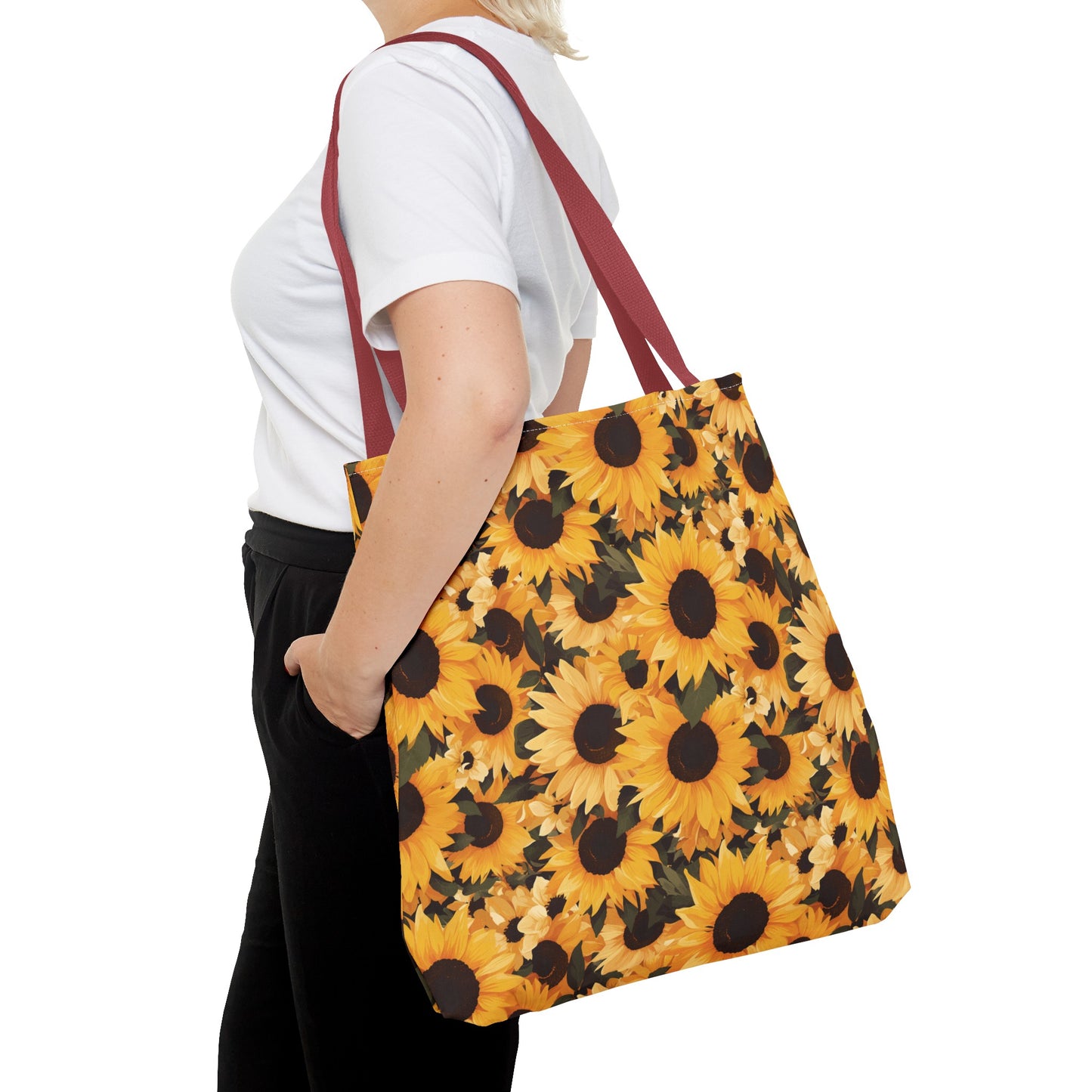 Sunflower Field Tote Bag (AOP)