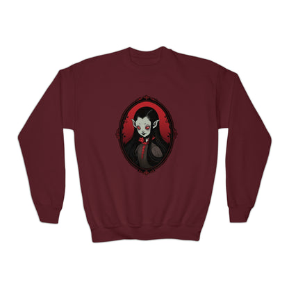 Cameo Vamp Youth Crewneck Sweatshirt