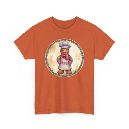 Gingerbread Baker Unisex Heavy Cotton Tee