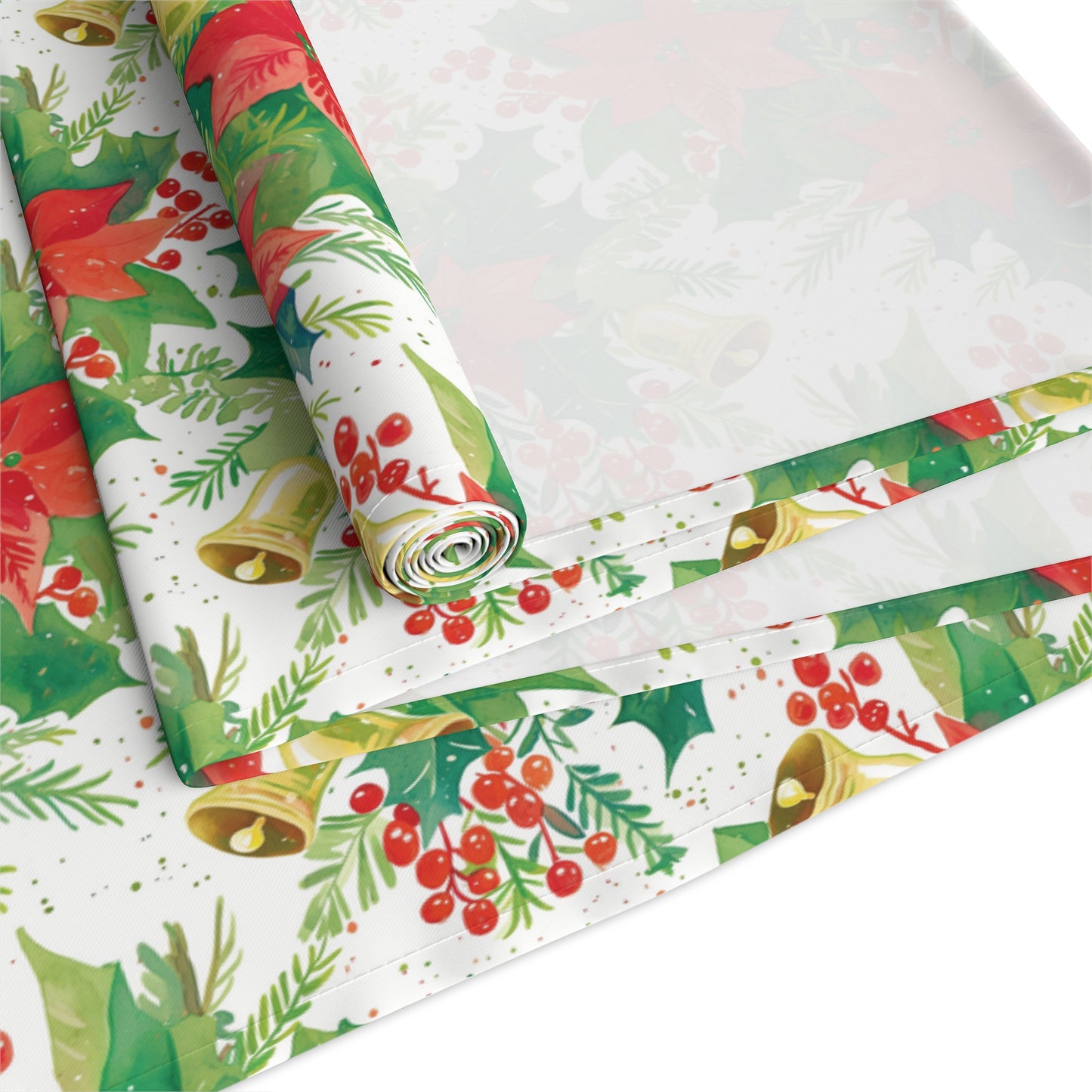 Beautiful Bells Table Runner (Cotton, Poly)