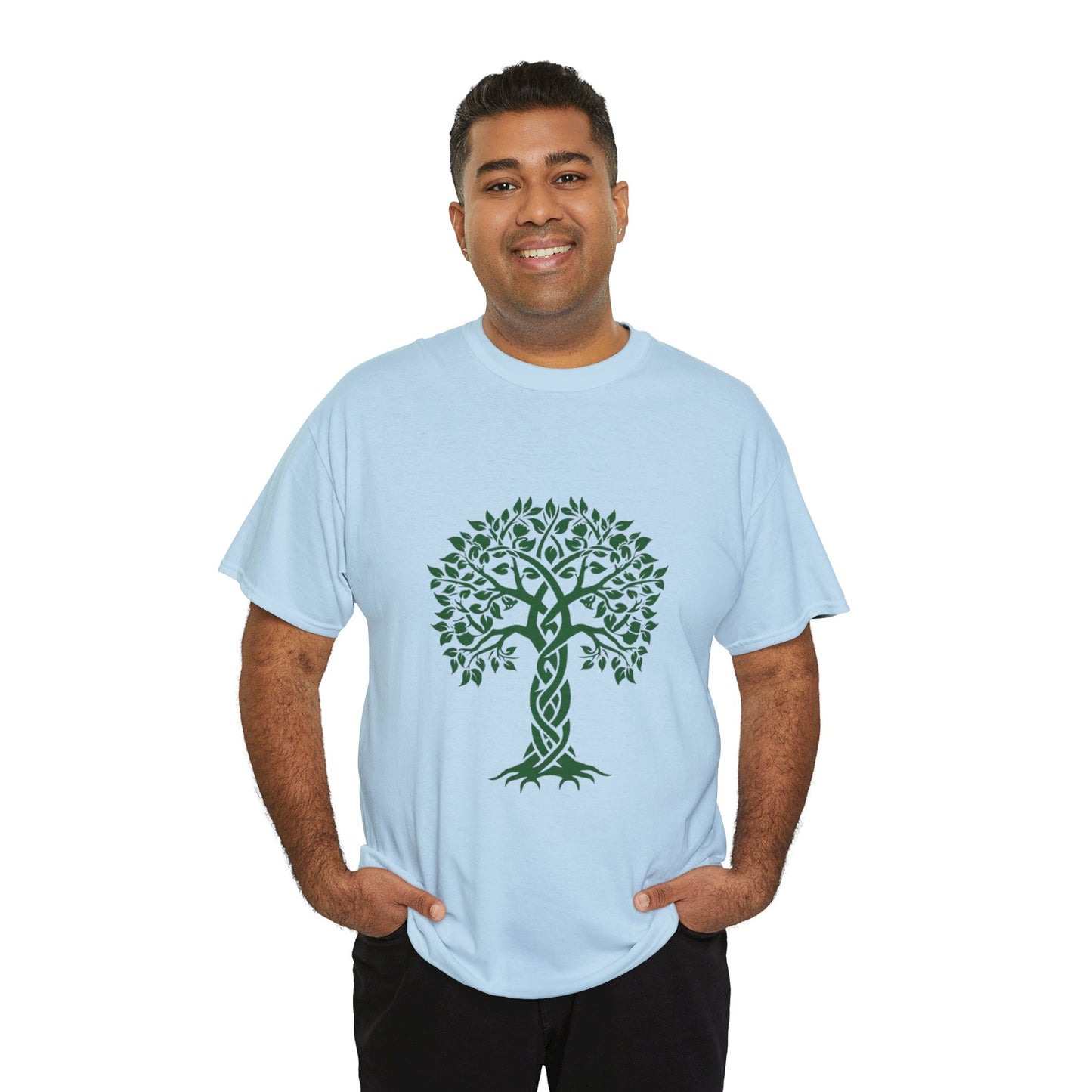 Celtic Tree Unisex Heavy Cotton Tee