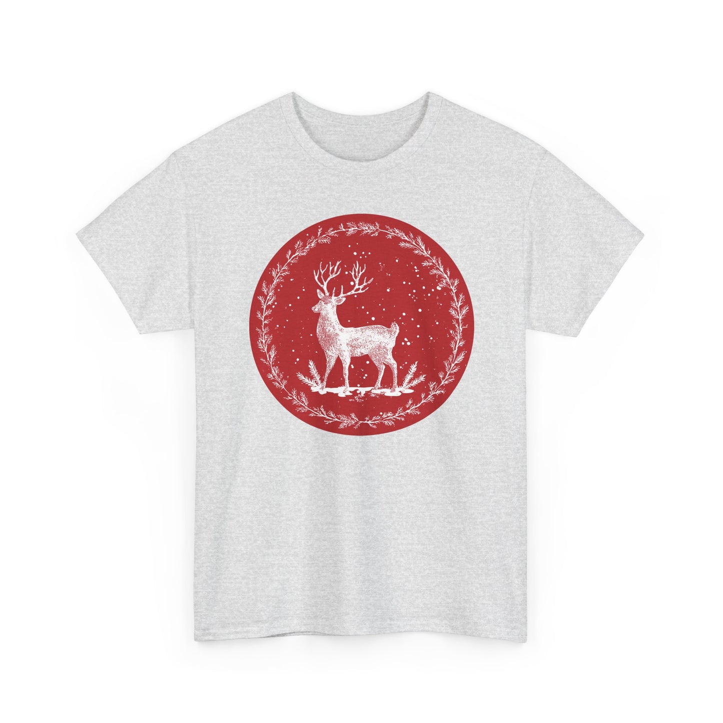 Rustic Deer Unisex Heavy Cotton Tee