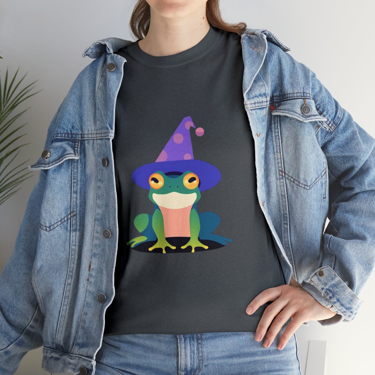 Wizard Frog Unisex Heavy Cotton Tee