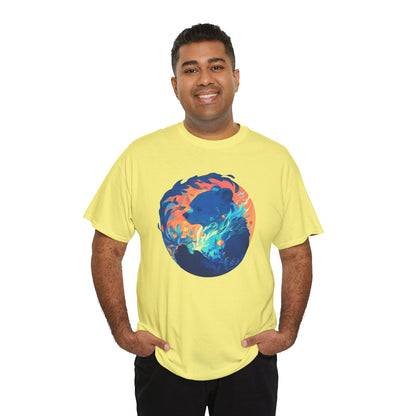 Elemental Bear Unisex Heavy Cotton Tee
